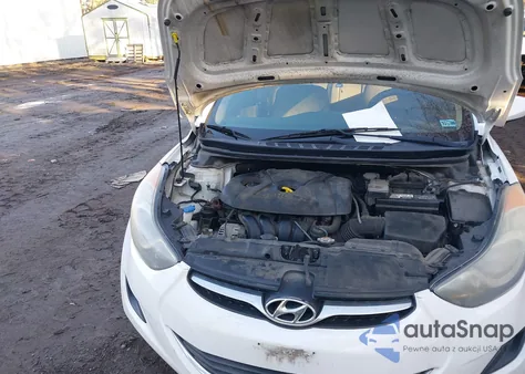 2013 Hyundai Elantra Gls z USA, uszkodzony, nr VIN 5NPDH4AE7DH337799